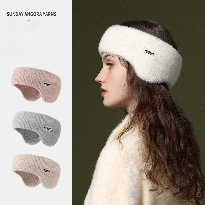 Winter Headband Fleece - Winter New Knitted Ear Muffs for