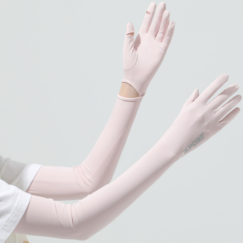 Touch Screen Gloves - Ice Sleeve Women Riding UV Protection