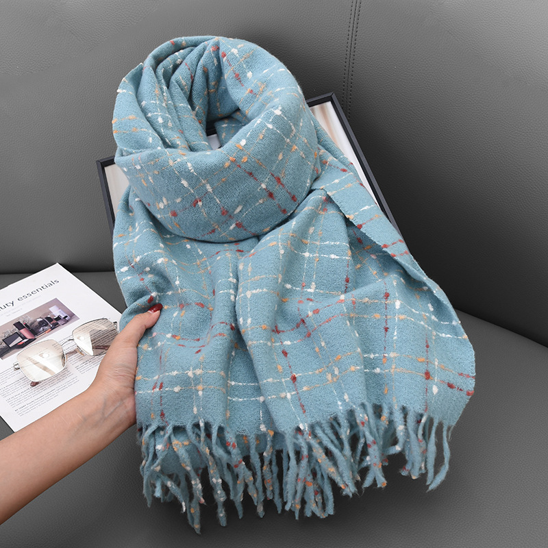 Cashmere Pashmina Wrap - New Warm Winter Tassel Scarf Hijab