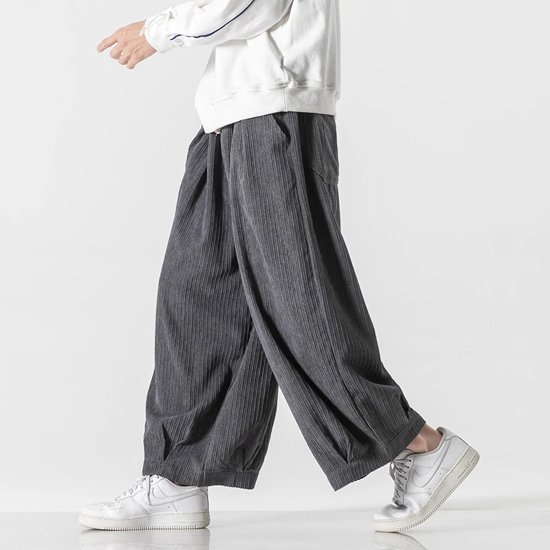 Corduroy Pant Warm - Pants Men's Autumn Winter Japanese Warm