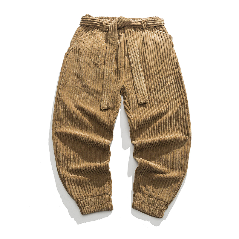 Corduroy Pant Warm - Men Thick Corduroy Pants 2026 Men