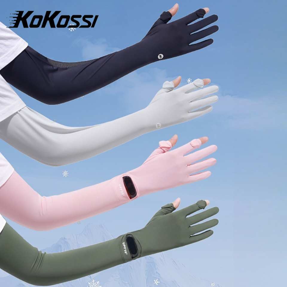 Touch Screen Gloves - KoKossi Summer Women's Arm Cover Breathable