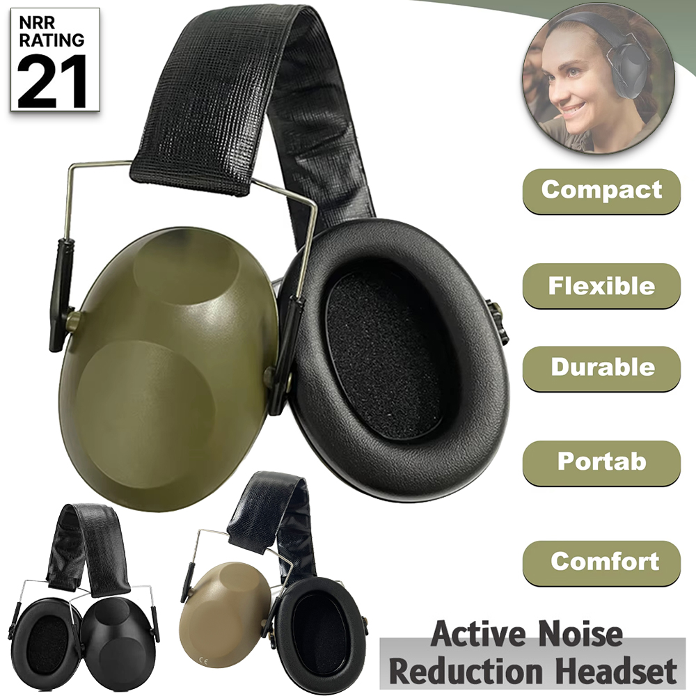 Earmuffs Foldable - Noise Reduction Safety Ear Muffs Shooters