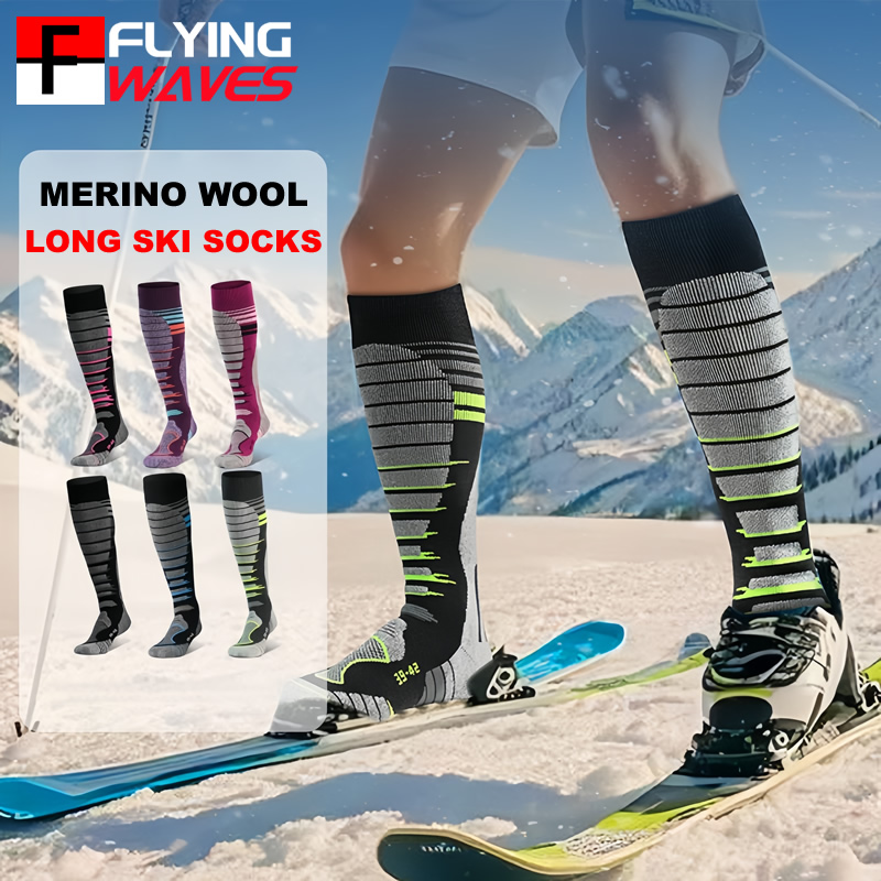 Thermal Sock Wool - Merino Wool Ski Socks Cold Weather