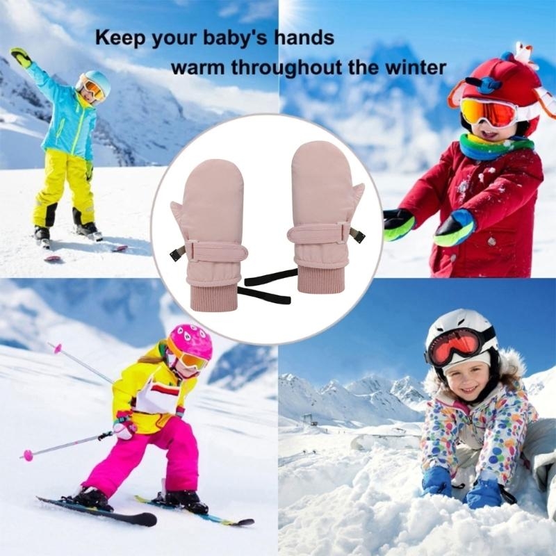 Snow Glove Insulated - J15U Warm Baby Toddler Winter Ski