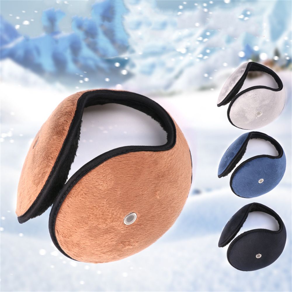 Fleece Ear Warmer Band - Mens Ear Muffs Winter Ear Warmers