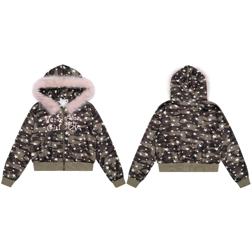 Sherpa Hoodie Fleece - Men Zip Up Hoodie High Street