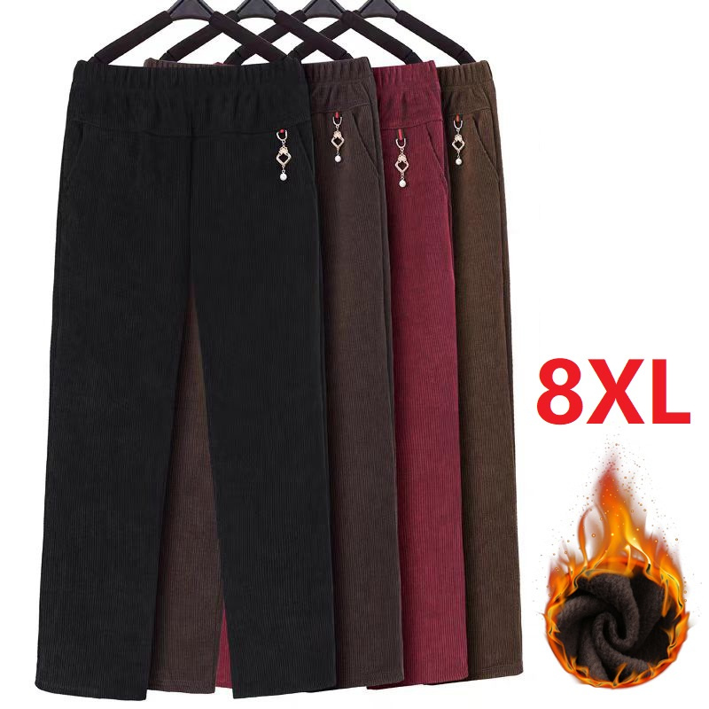 Corduroy Pant Warm - High Quality Corduroy Straight Trousers Women