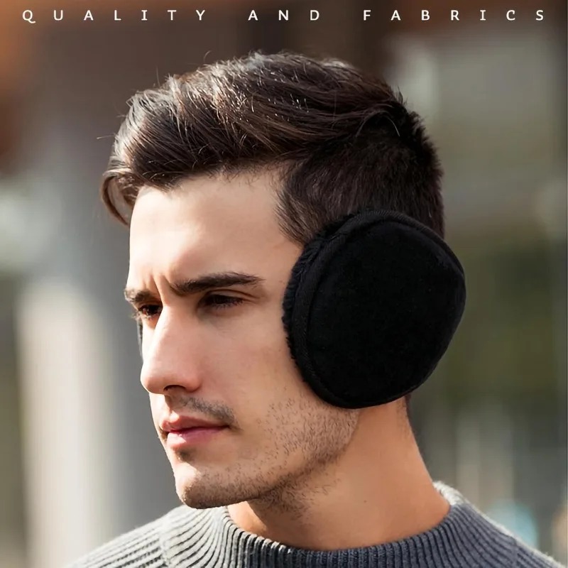 Earmuffs Foldable - Winter Unisex Large Foldable Polar Fleece