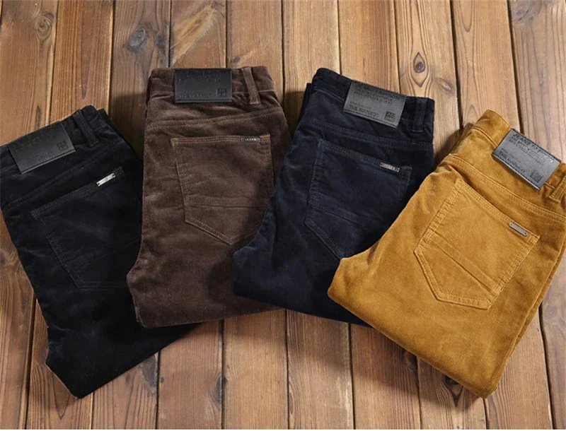 Corduroy Pant Warm - 2023 Autumn Winter Men's Casual Corduroy