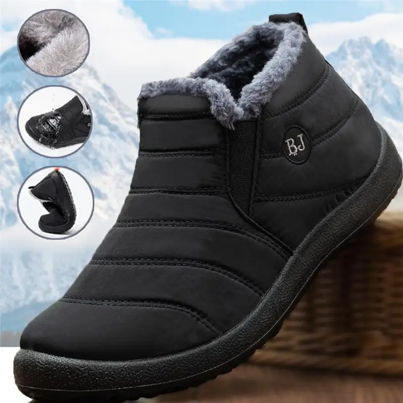 Waterproof Winter Boot - Fashion Men's Snow Boots Ankle High