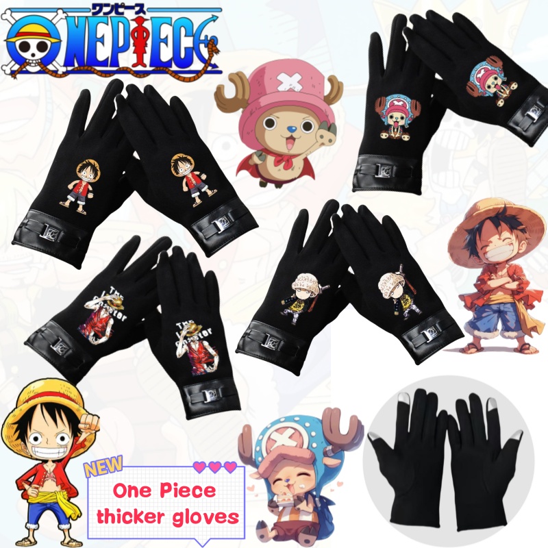 Touch Screen Gloves - One Piece Luffy Chopper creative personalised