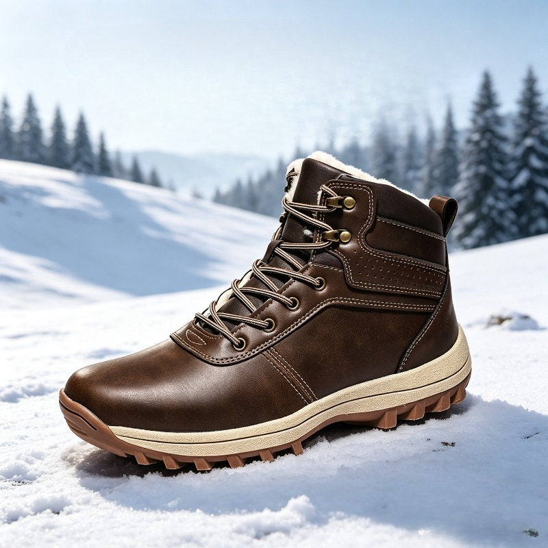 Waterproof Winter Boot - Super Warm Men Winter Boots Big