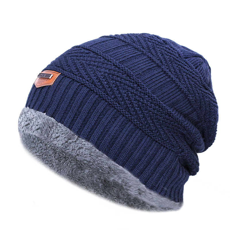 Wool Scarf Men - New Winter Beanie Hat for Men