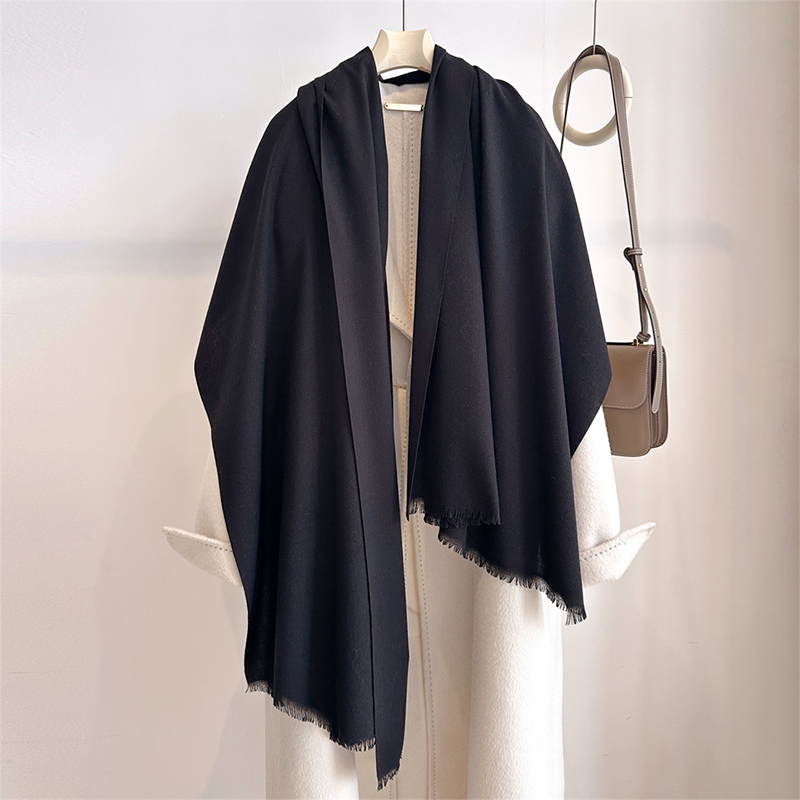 Cashmere Pashmina Wrap - Luxury Winter Cashmere Scarf Women Solid