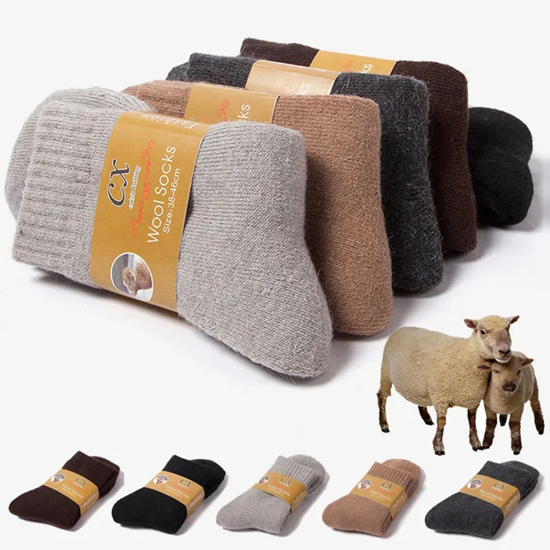Thermal Sock Wool - 1 Pairs Winter Warm Women Socks