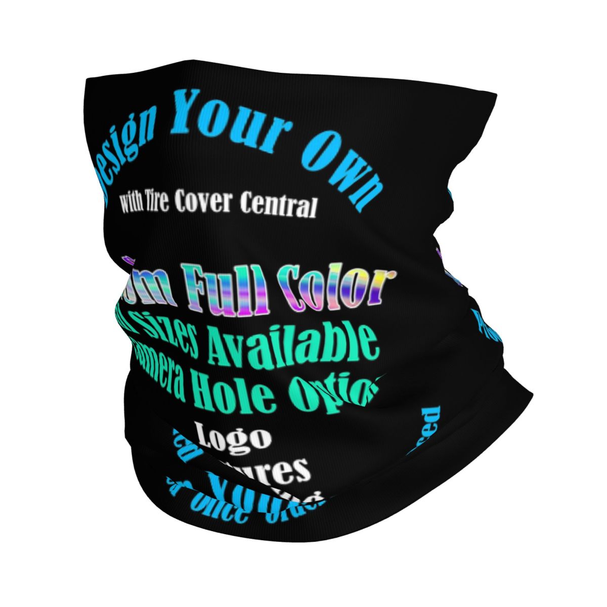 Neck Gaiter Fleece - Custom Custom Your Design Print Neck