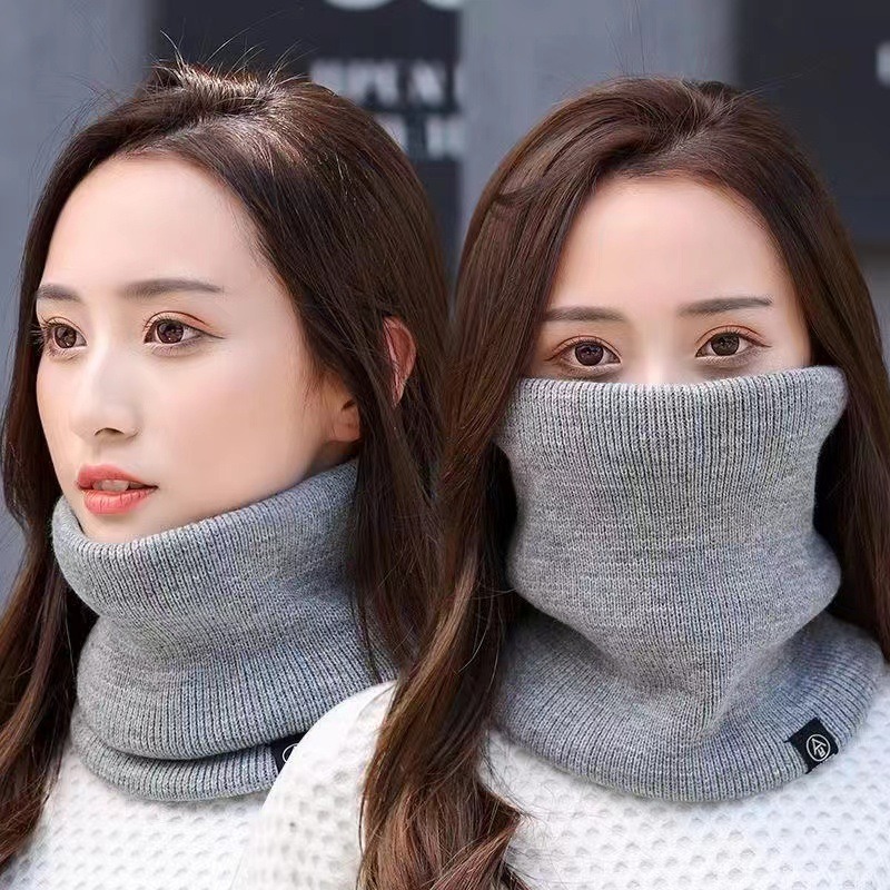 Neck Gaiter Fleece - Unisex Fleece Lined Thickened Neck Gaiter