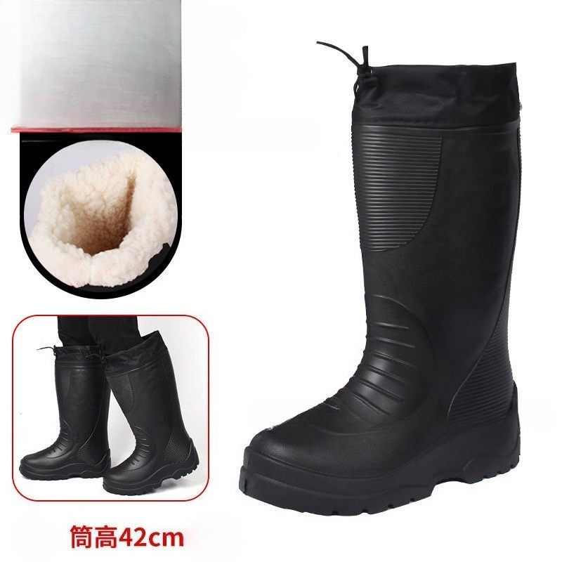 Waterproof Winter Boot - Men's Women's High-End Rain Boots Closed