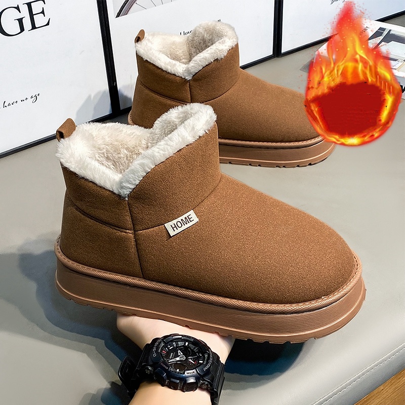 Waterproof Winter Boot - Popular Autumn and Winter Fleece-Lined Warm