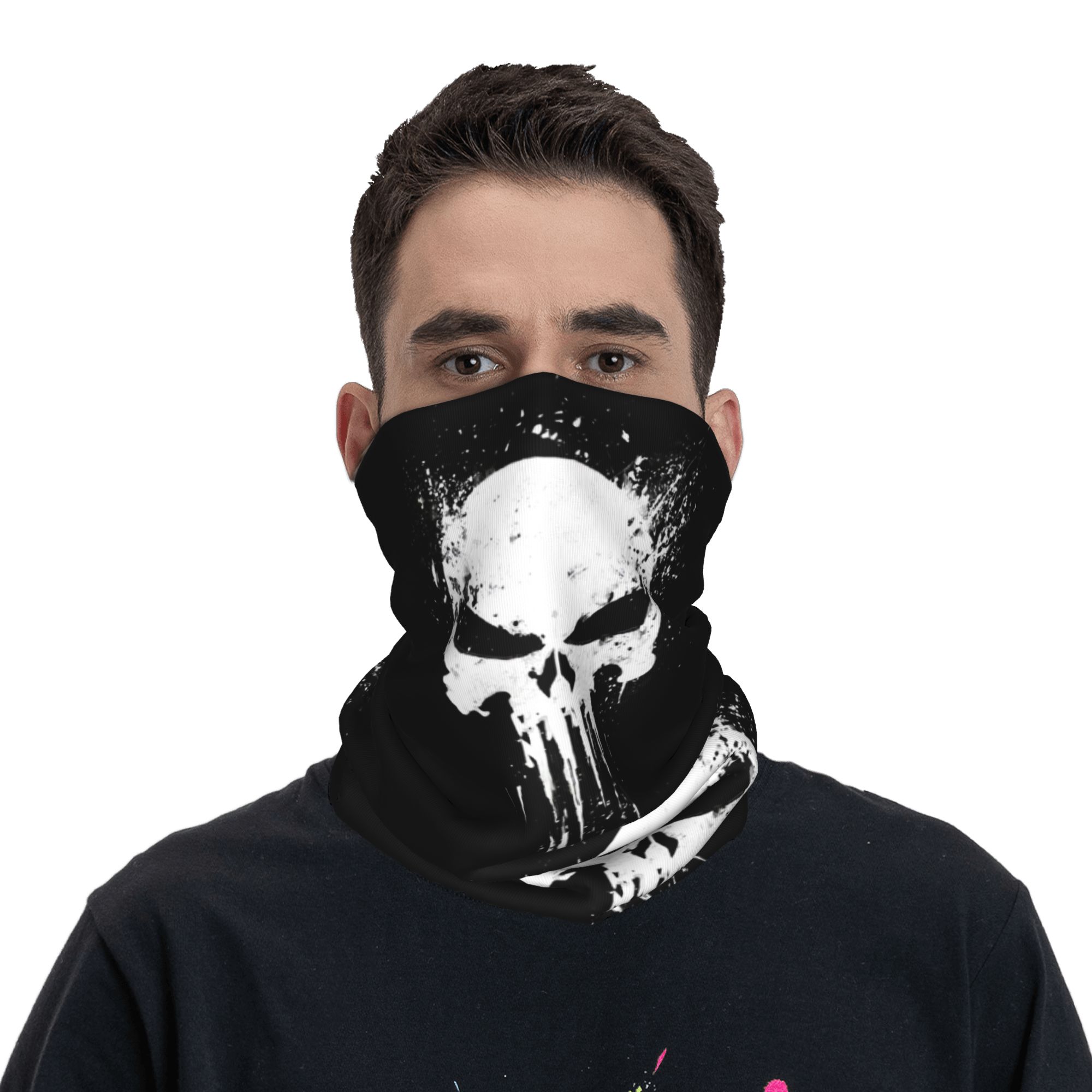 Custom Skeleton Skull Bandana  - Neck Gaiter Fleece recension och pris