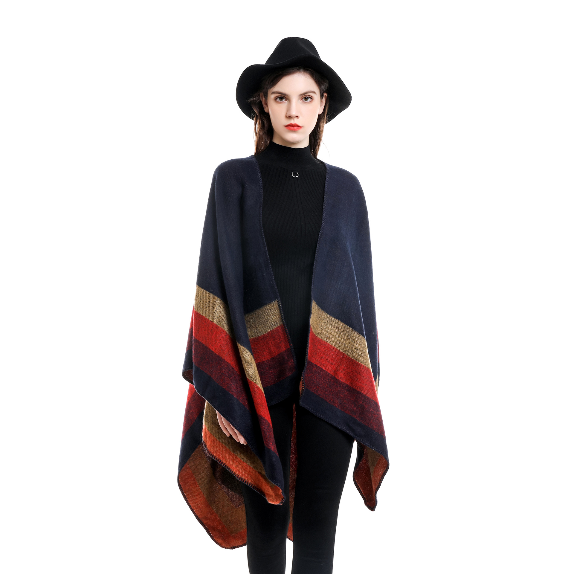 2024 New Fashion Winter Warm P - Shawl Wrap Winter recension och pris