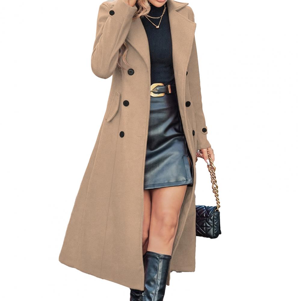 Women Winter Overcoat Women's  - Wool Coat Peacoat recension och pris