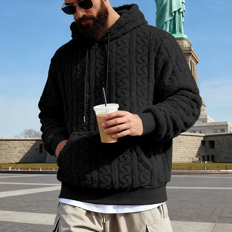 Men's Fleece Hoodie Winter War - Sherpa Hoodie Fleece recension och pris