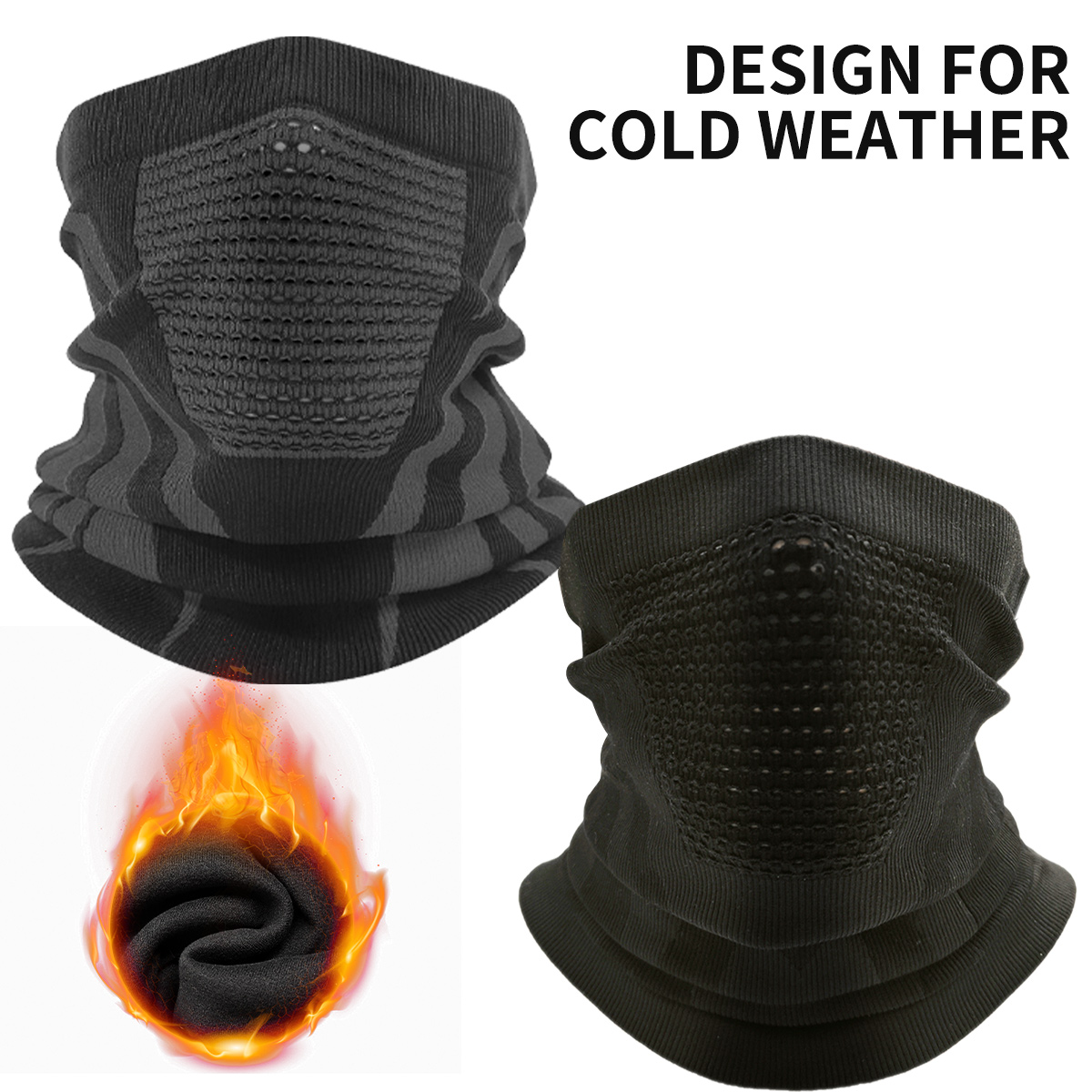 Winter Neck Warmer Gaiter Warm - Neck Gaiter Fleece recension och pris