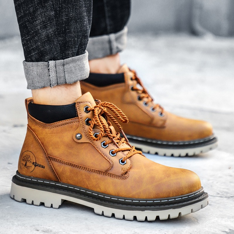 Men's Boots High-Top Casual Sh - Waterproof Winter Boot recension och pris
