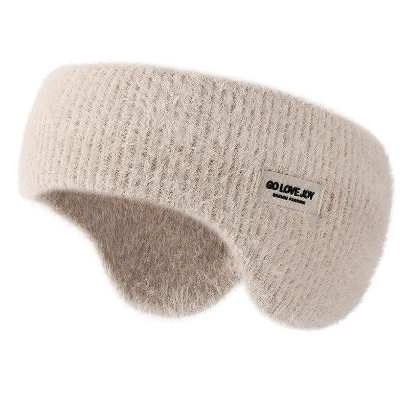 Winter New Knitted Ear Muffs f - Winter Headband Fleece recension och pris