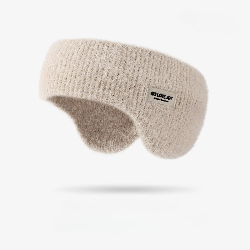 Winter New Knitted Ear Muffs f - Winter Headband Fleece recension och pris