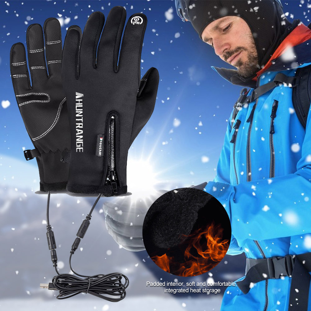 Winter Ski USB Heated Gloves T - Touch Screen Gloves recension och pris