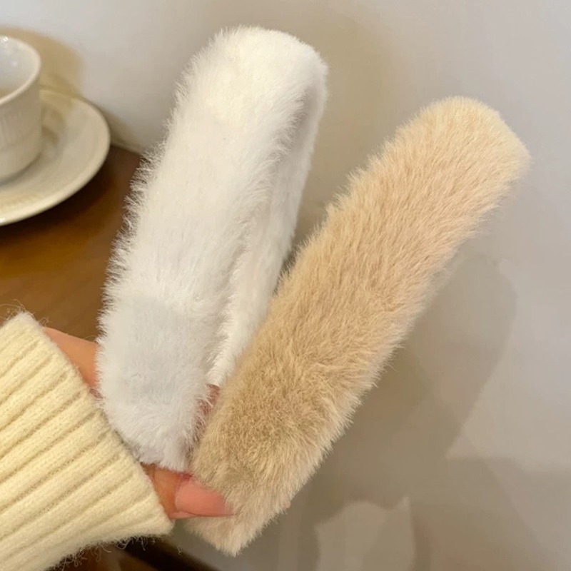 Korean Soft Headband Women Gir - Winter Headband Fleece recension och pris