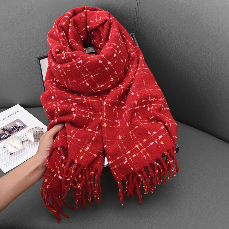 New Warm Winter Tassel Scarf H - Cashmere Pashmina Wrap recension och pris