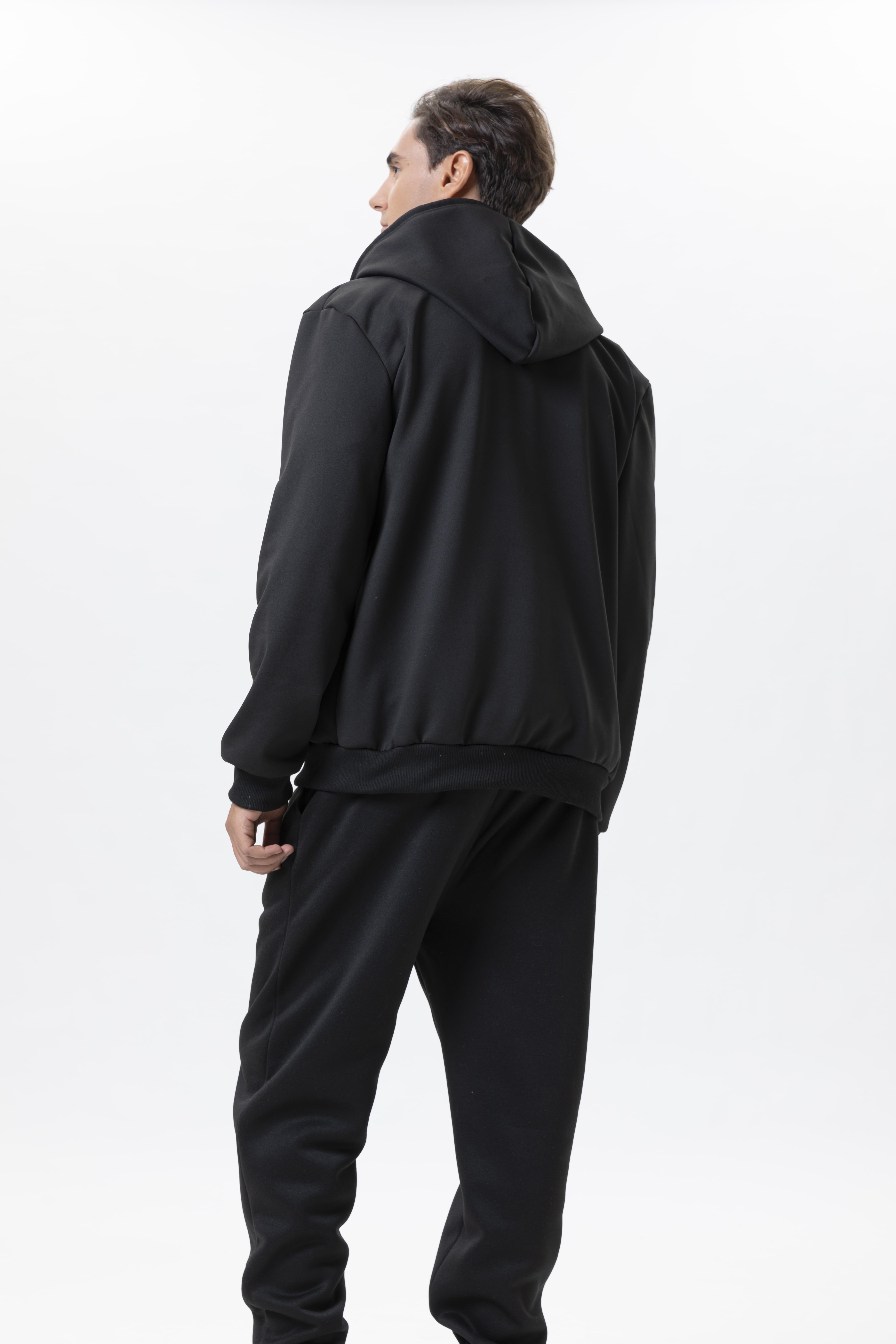 Men's Winter 2 Pcs Set Thick F - Sherpa Hoodie Fleece recension och pris