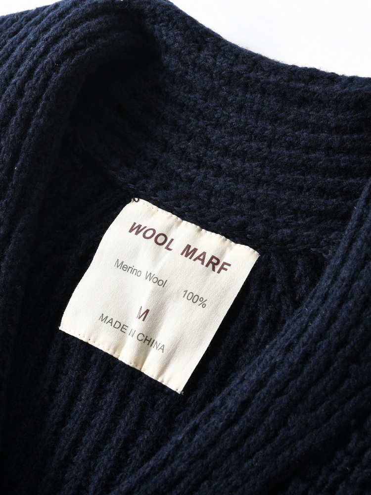 Eu Vintage 100% Wool Chunky Kn - Wool Scarf Men recension och pris