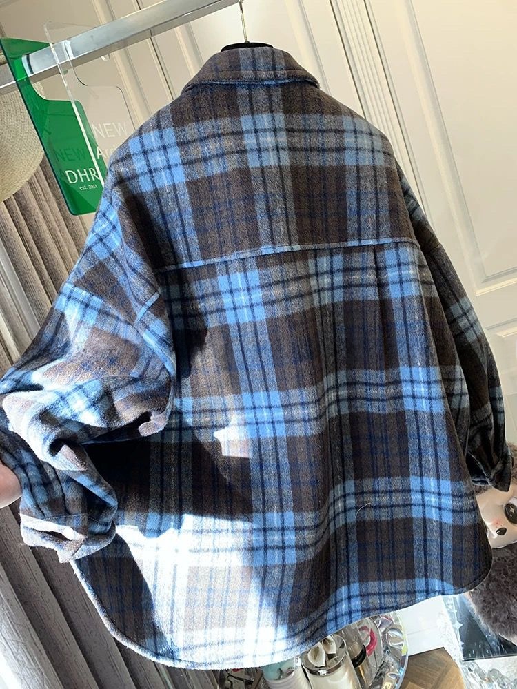 plus Size Women's Plaid Flanne - Flannel Shirt Lined recension och pris