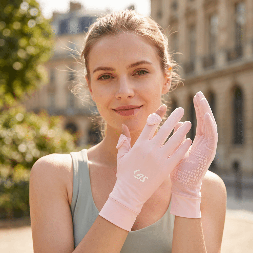 Women Ice Silk UV Protection G - Touch Screen Gloves recension och pris