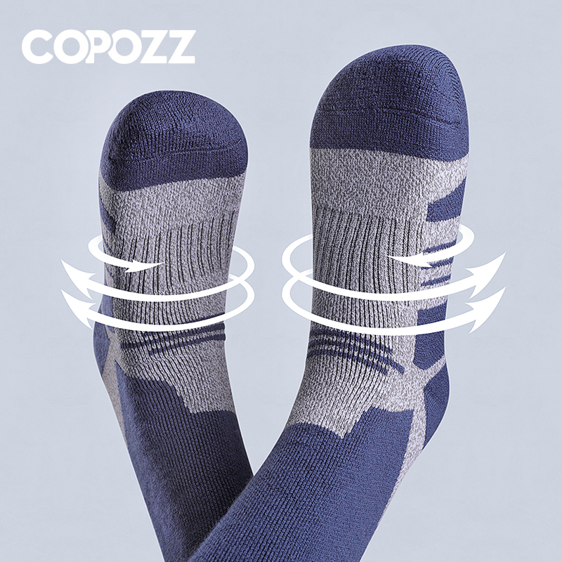 COPOZZ Winter Men Women Therma - Thermal Sock Wool recension och pris