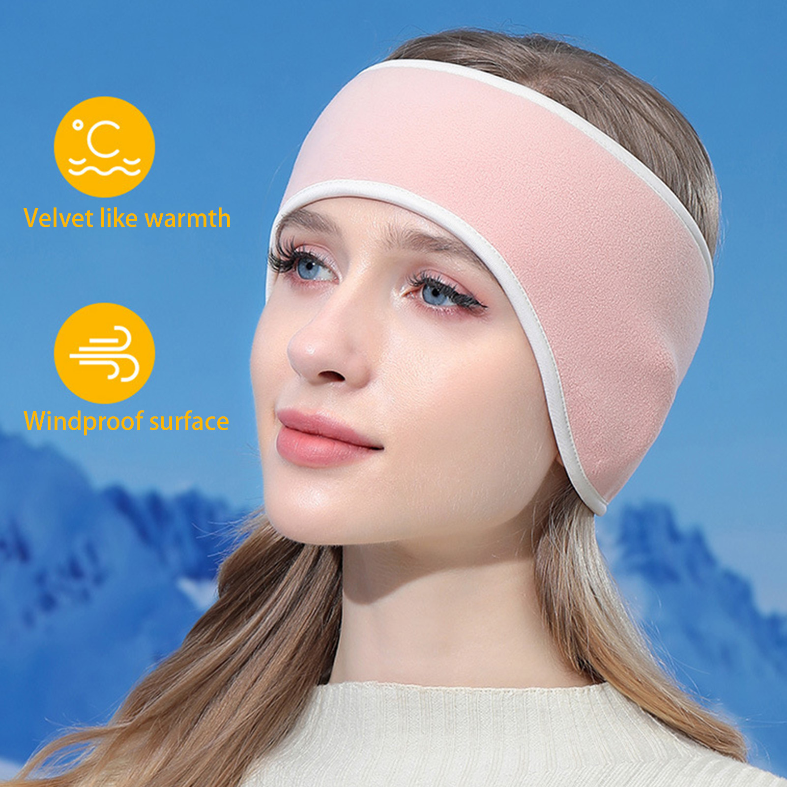 Lightweight Winter Fleece Ther - Fleece Ear Warmer Band recension och pris