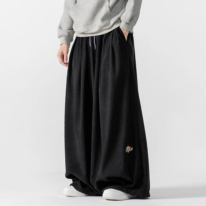 Men Corduroy Wide Leg Pants Me - Corduroy Pant Warm recension och pris