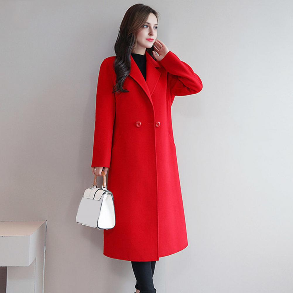 Women Wool Coat Women's Wool P - Wool Coat Peacoat recension och pris