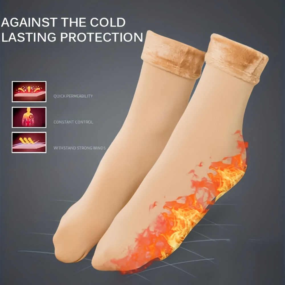 2/4 Pairs Winter Warm Thicken  - Thermal Sock Wool recension och pris