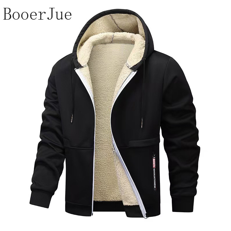 Thick Sherpa Lined Hooded Zipp - Sherpa Hoodie Fleece recension och pris