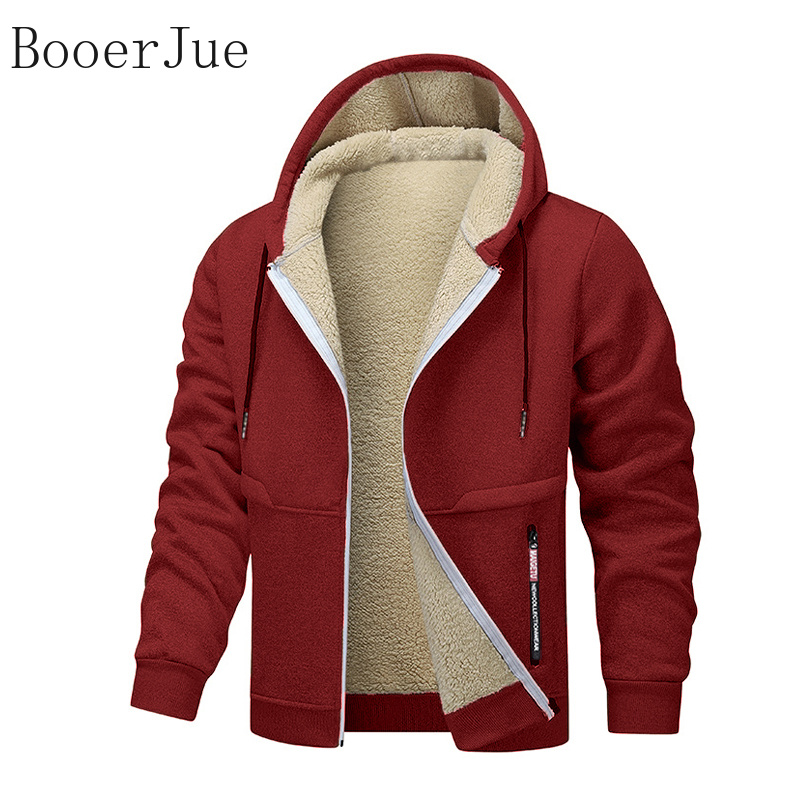 Thick Sherpa Lined Hooded Zipp - Sherpa Hoodie Fleece recension och pris