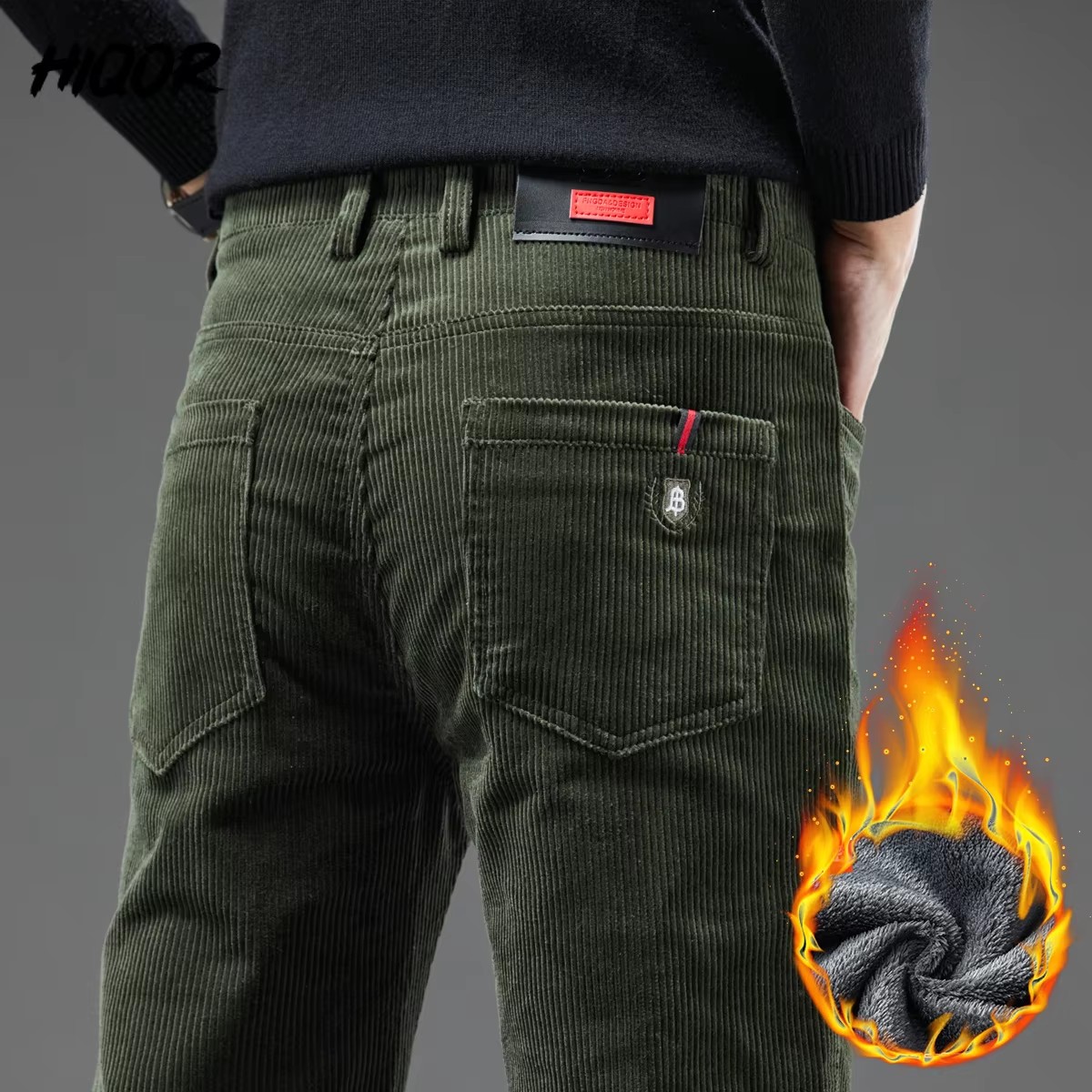 Men's Winter Corduroy Pants Th - Corduroy Pant Warm recension och pris