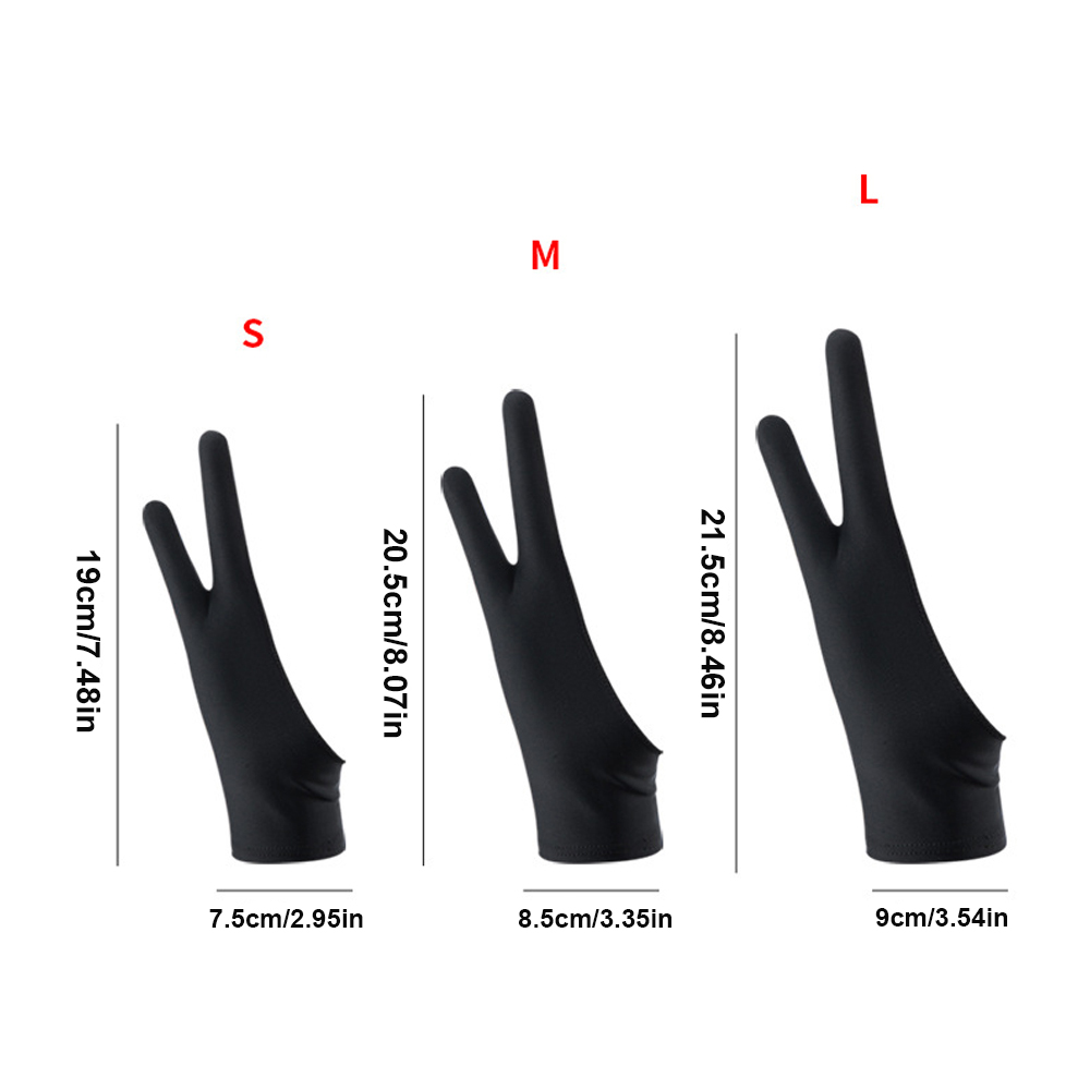 1PC Two-Finger Hand Painting G - Touch Screen Gloves recension och pris