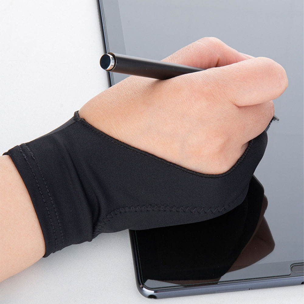 1PC Two-Finger Hand Painting G - Touch Screen Gloves recension och pris