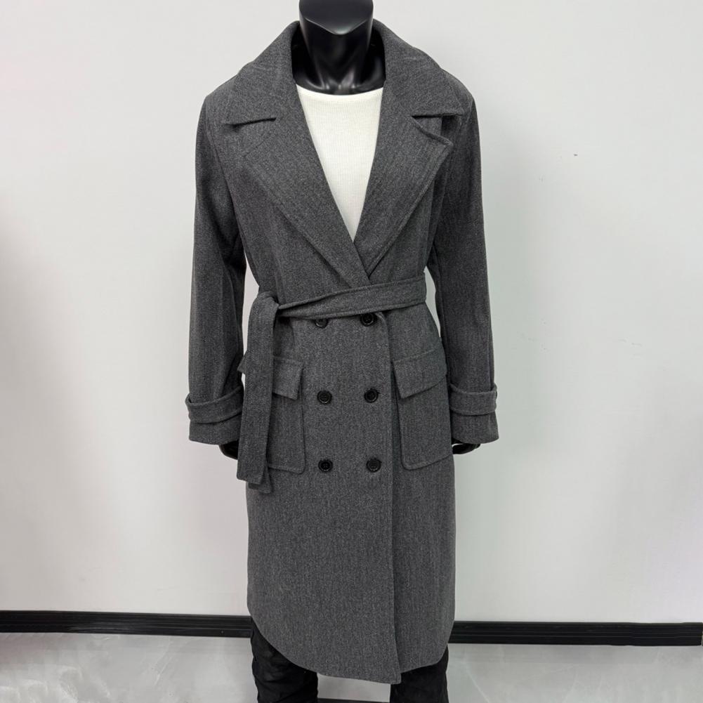 Long Sleeve Coat Women Coat Wo - Wool Coat Peacoat recension och pris